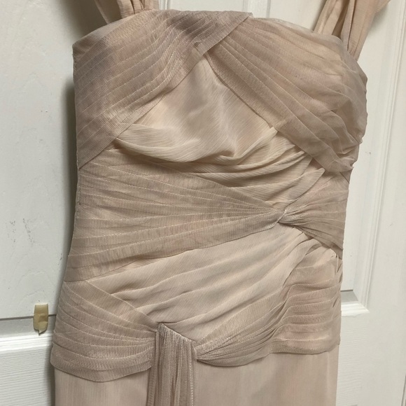 White by Vera Wang Sleeveless Tulle Formal Dress - Picture 13 of 15